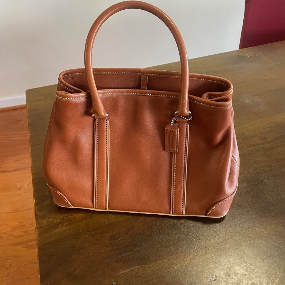 Coach Hamptons Satchel/Top Handle Bag C3S-7586